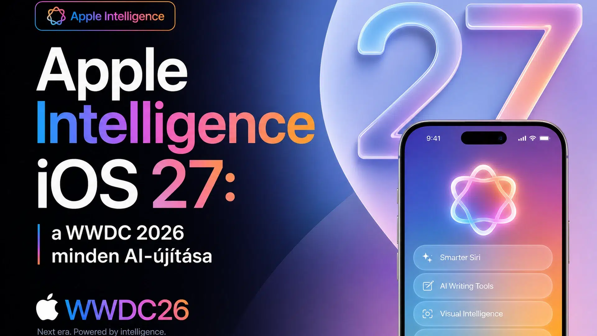 Apple Intelligence iOS 27