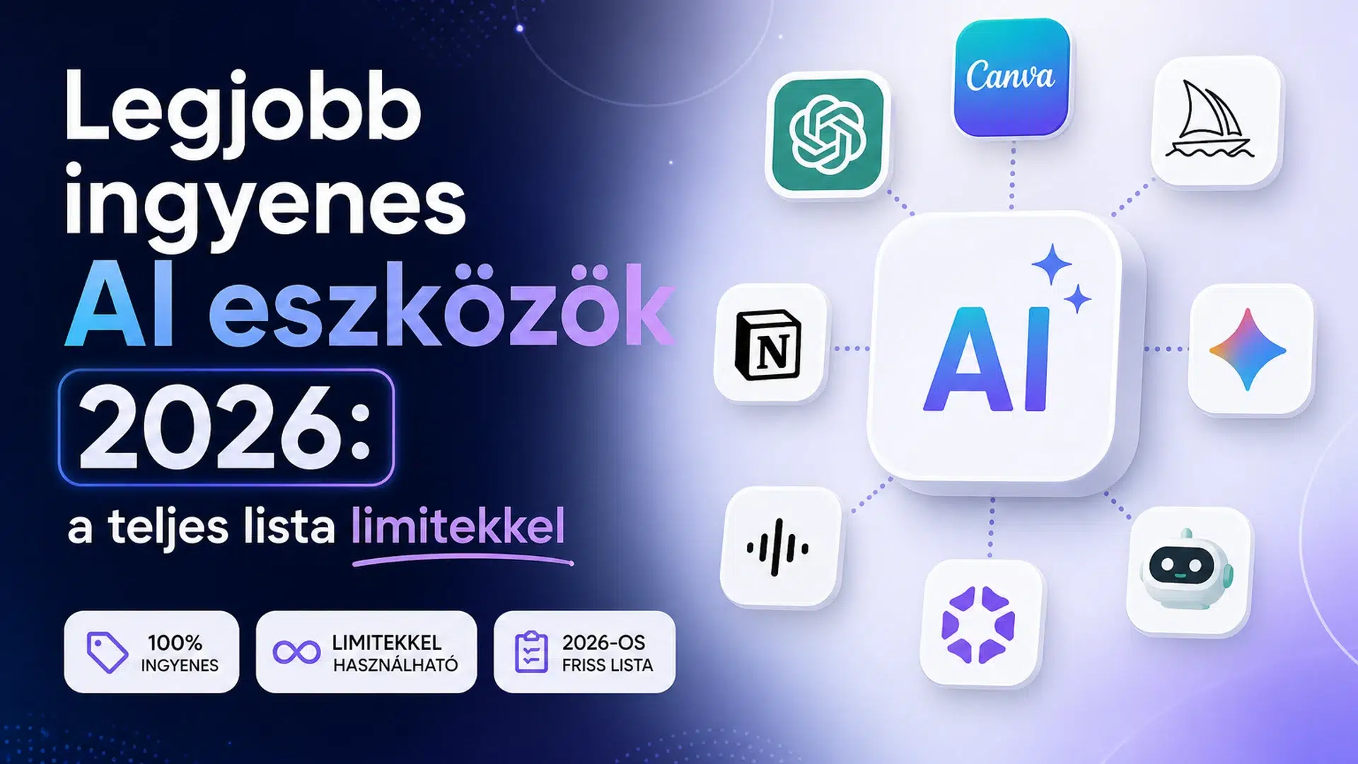 legjobb ingyenes ai eszkozok 2026