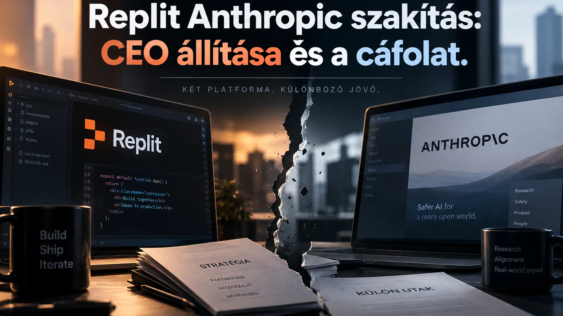 Replit Anthropic szakítás